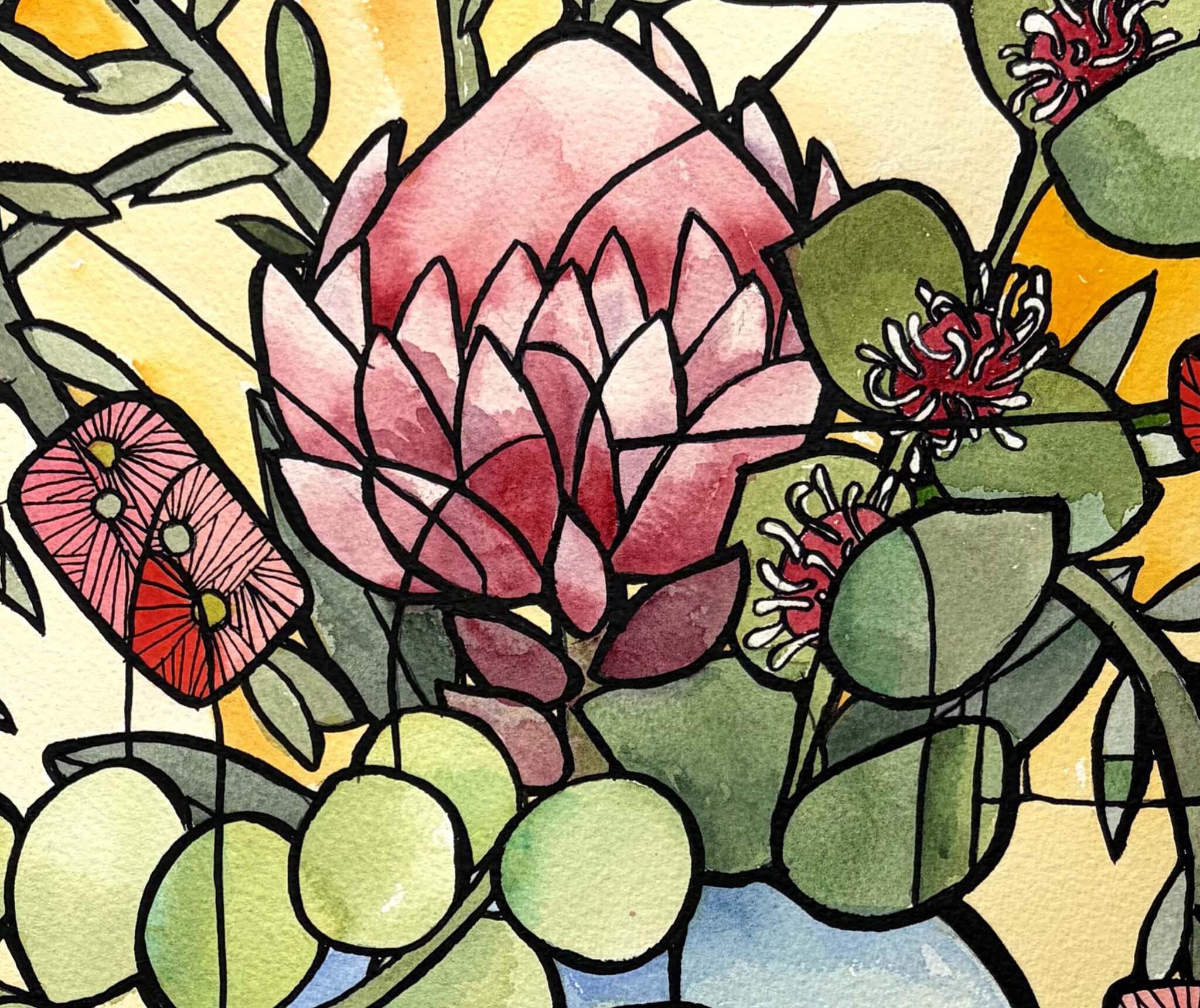 Bottlebrush and Protea - Image 4