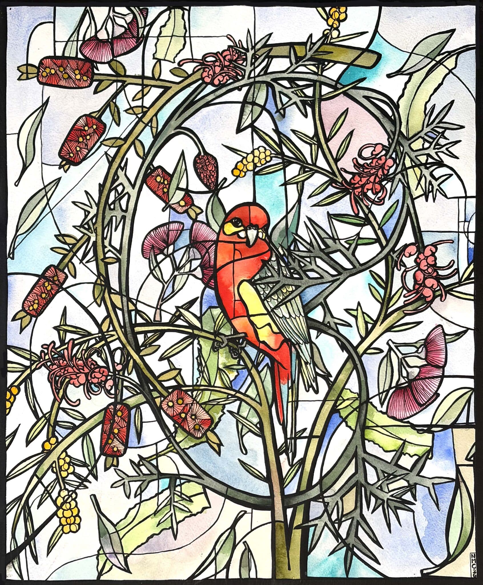 Rosella at Rest