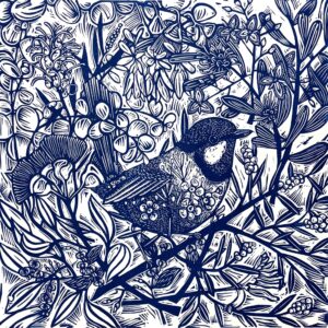 Flower Bomb - in Blue